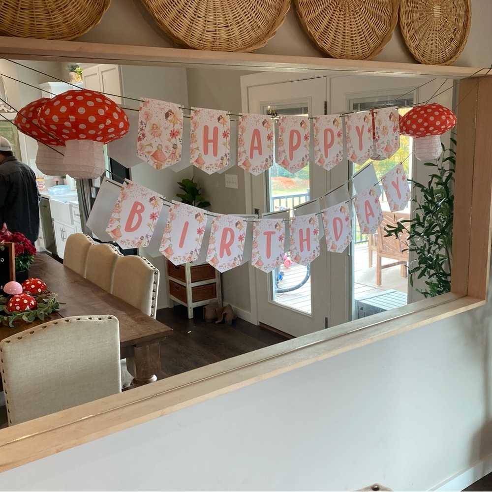 Party Decor- WOODLAND/FAIRY✨🍄🌿